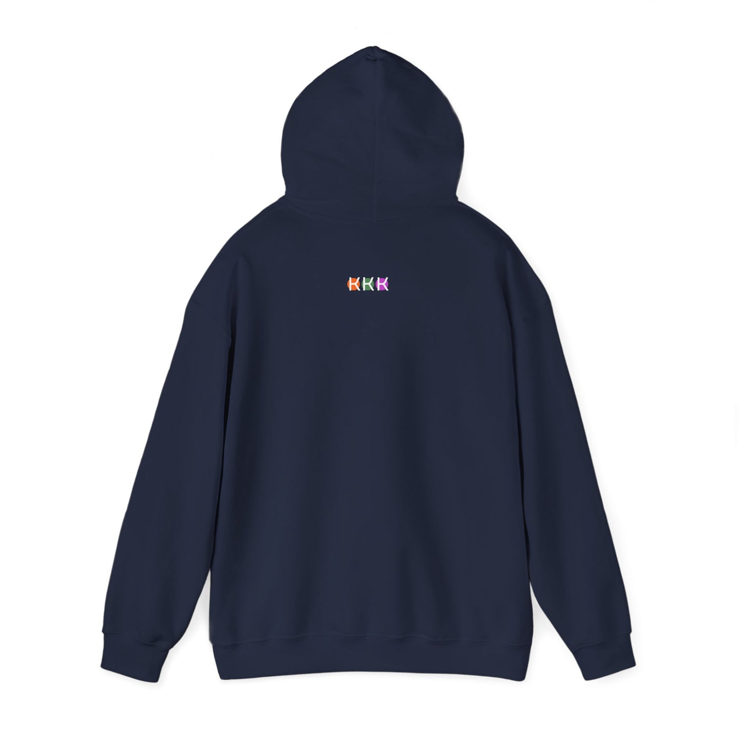3 IXO DBA KTHOLIK LETT Graphic Unisex Heavy Blend™ Hooded Sweatshirt - Casual Cozy Apparel