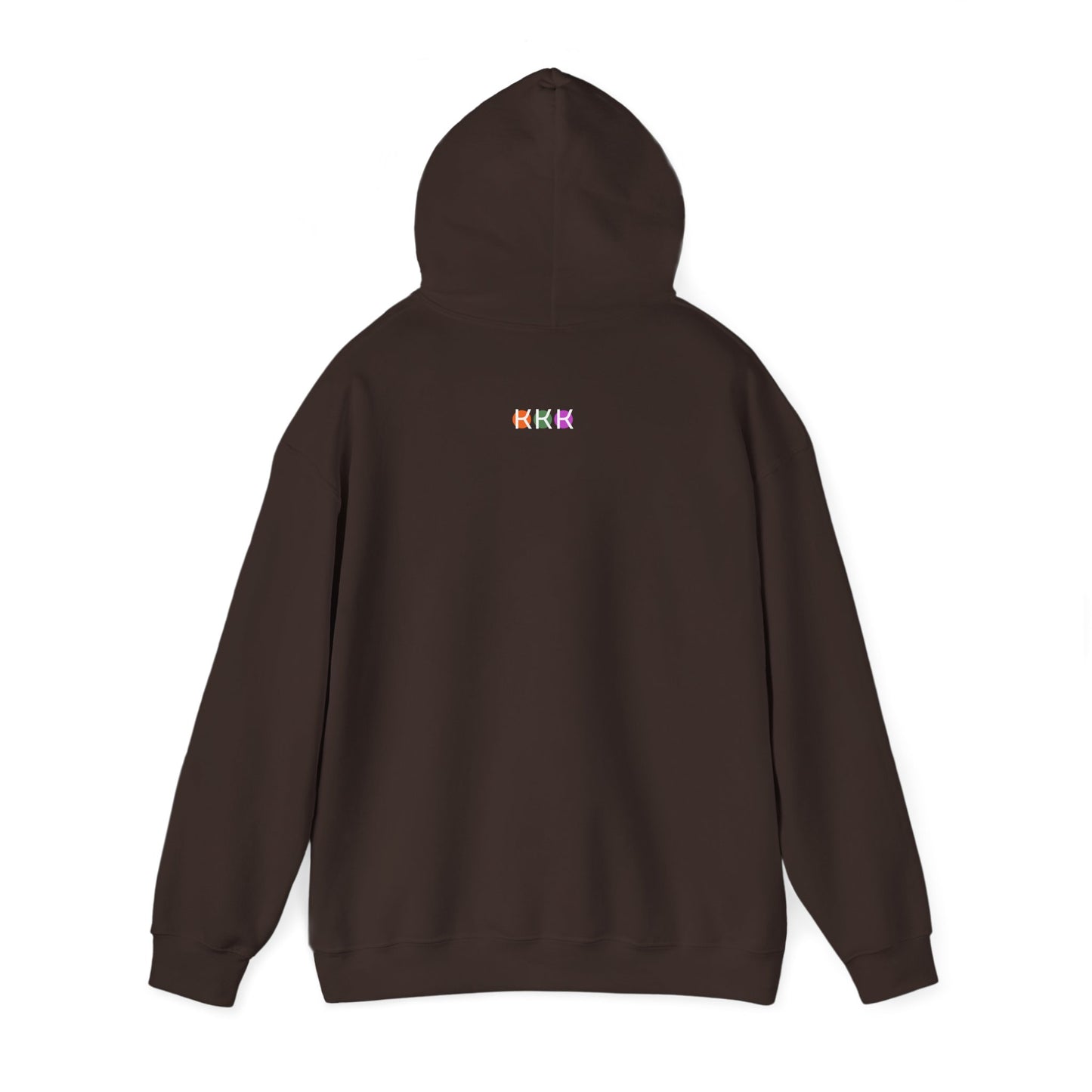 3 IXO DBA KTHOLIK LETT Graphic Unisex Heavy Blend™ Hooded Sweatshirt - Casual Cozy Apparel