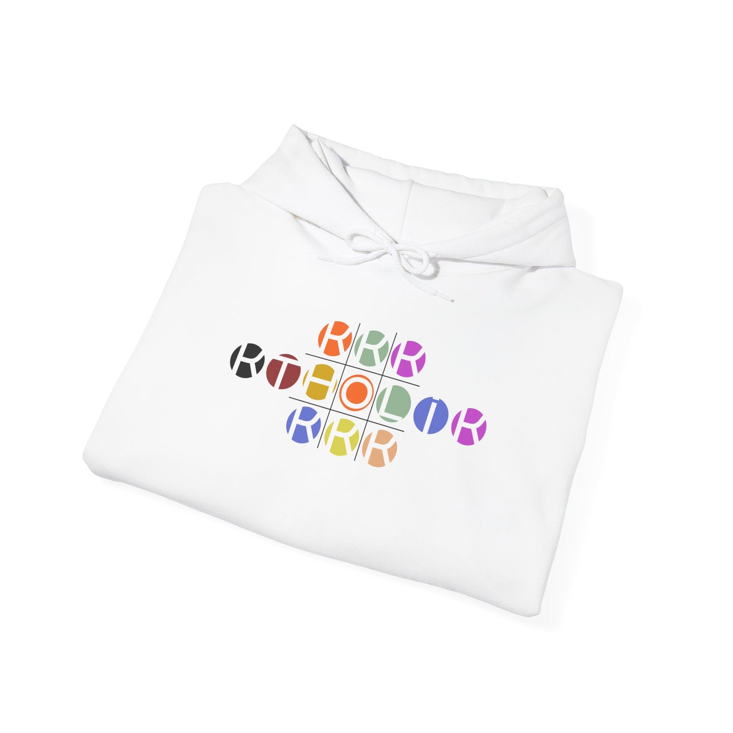 NAME KTHOLIK LETT Graphic Unisex Heavy Blend™ Hooded Sweatshirt - Casual Cozy Apparel