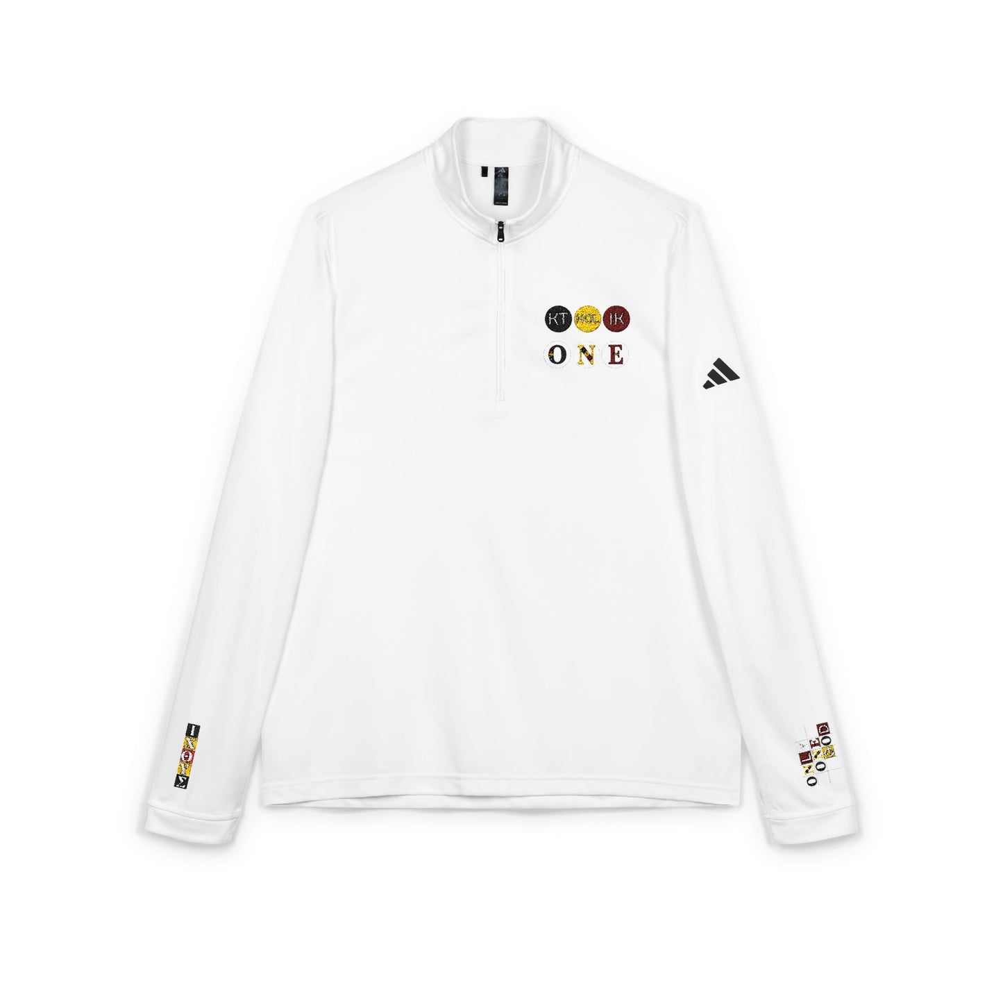 Adidas® Quarter-Zip Pullover - Stylish Athletic Wear, Fitness, Sports, Casual Wear, Embroidered Gift for Sports Lovers
