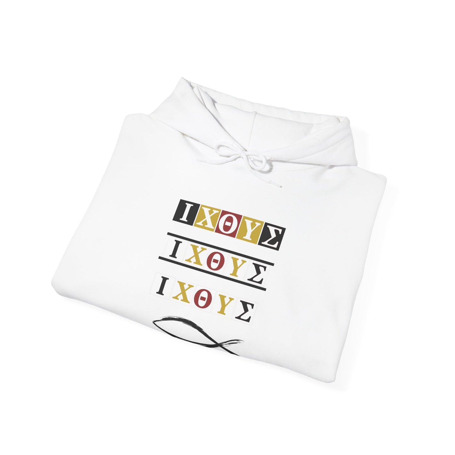 3 IXO DBA KTHOLIK LETT Graphic Unisex Heavy Blend™ Hooded Sweatshirt - Casual Cozy Apparel