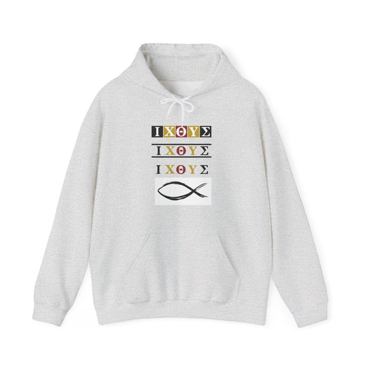 3 IXO DBA KTHOLIK LETT Graphic Unisex Heavy Blend™ Hooded Sweatshirt - Casual Cozy Apparel