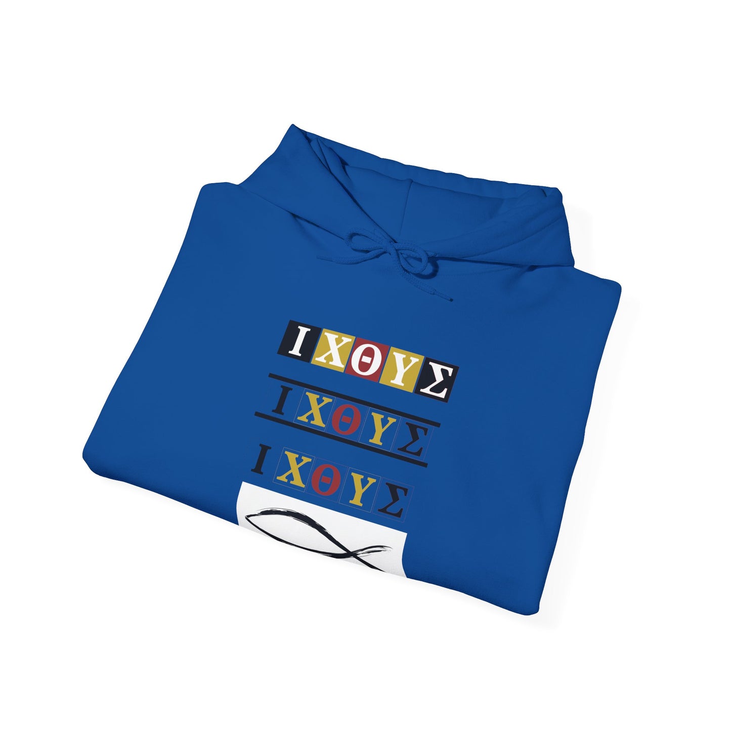 3 IXO DBA KTHOLIK LETT Graphic Unisex Heavy Blend™ Hooded Sweatshirt - Casual Cozy Apparel