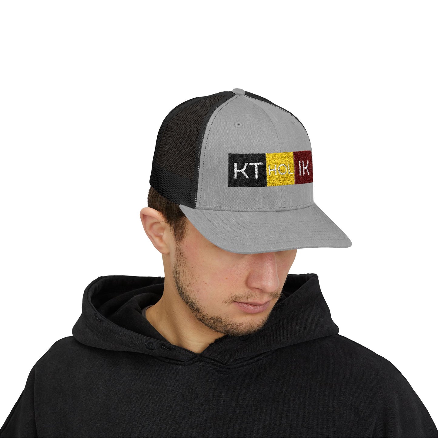 Stylish KT HOLIK Snapback Trucker Cap for Everyday Wear