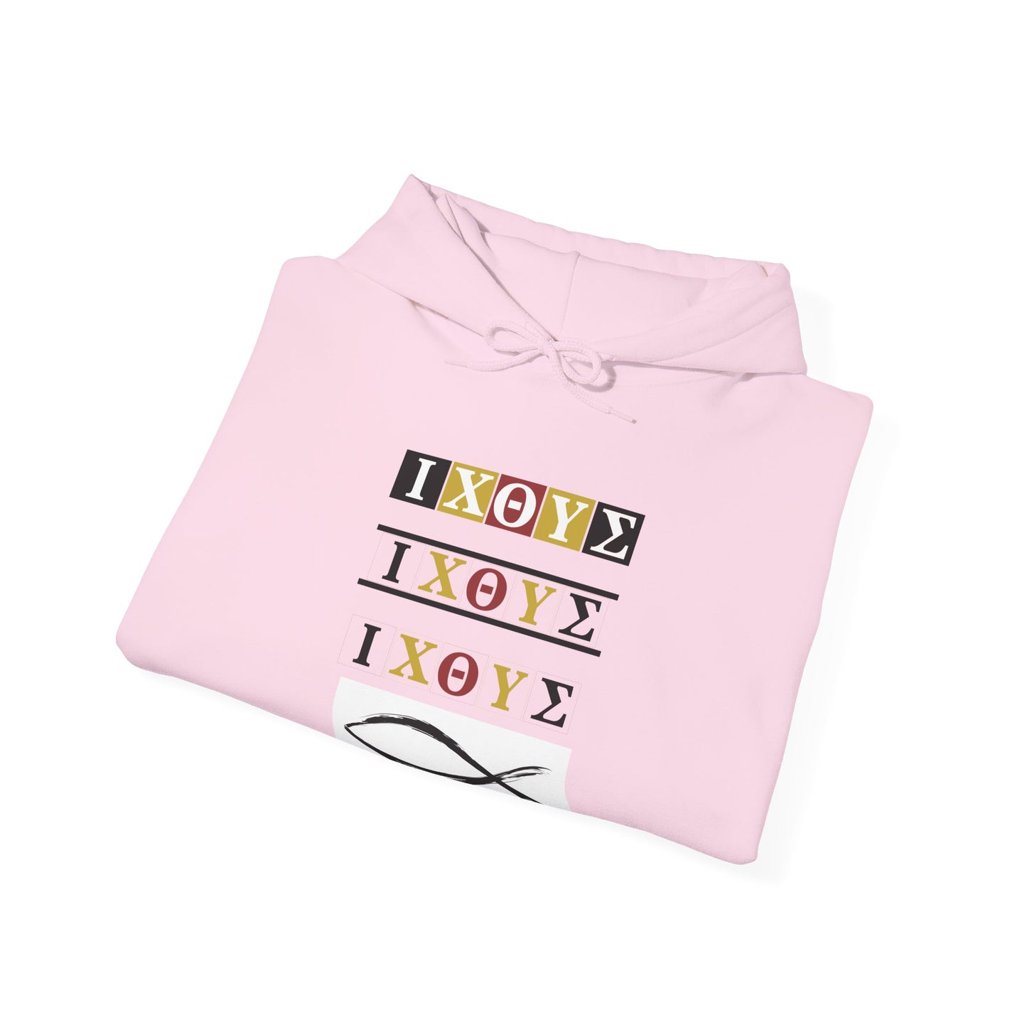 3 IXO DBA KTHOLIK LETT Graphic Unisex Heavy Blend™ Hooded Sweatshirt - Casual Cozy Apparel