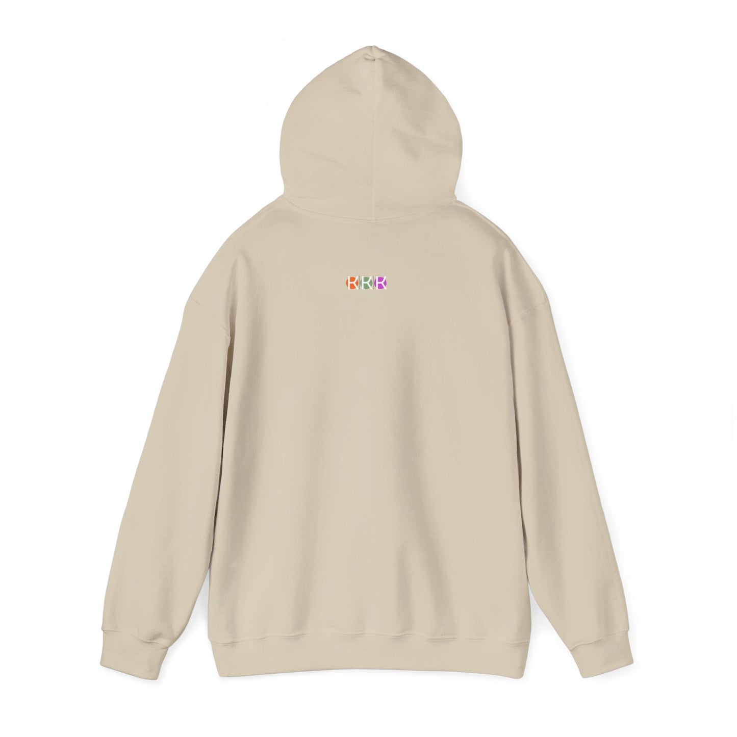 3 IXO DBA KTHOLIK LETT Graphic Unisex Heavy Blend™ Hooded Sweatshirt - Casual Cozy Apparel