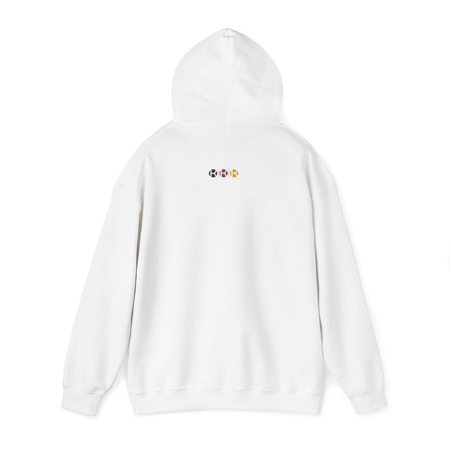 KTHOLIK LETT Graphic Unisex Heavy Blend™ Hooded Sweatshirt - Casual Cozy Apparel
