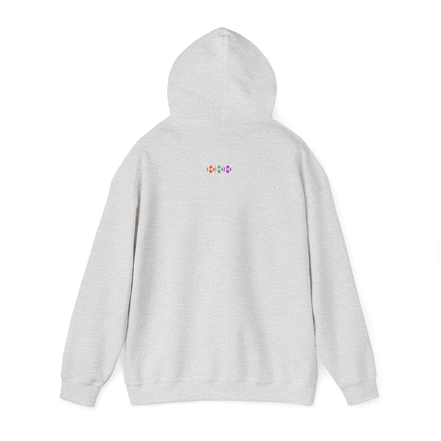 3 IXO DBA KTHOLIK LETT Graphic Unisex Heavy Blend™ Hooded Sweatshirt - Casual Cozy Apparel