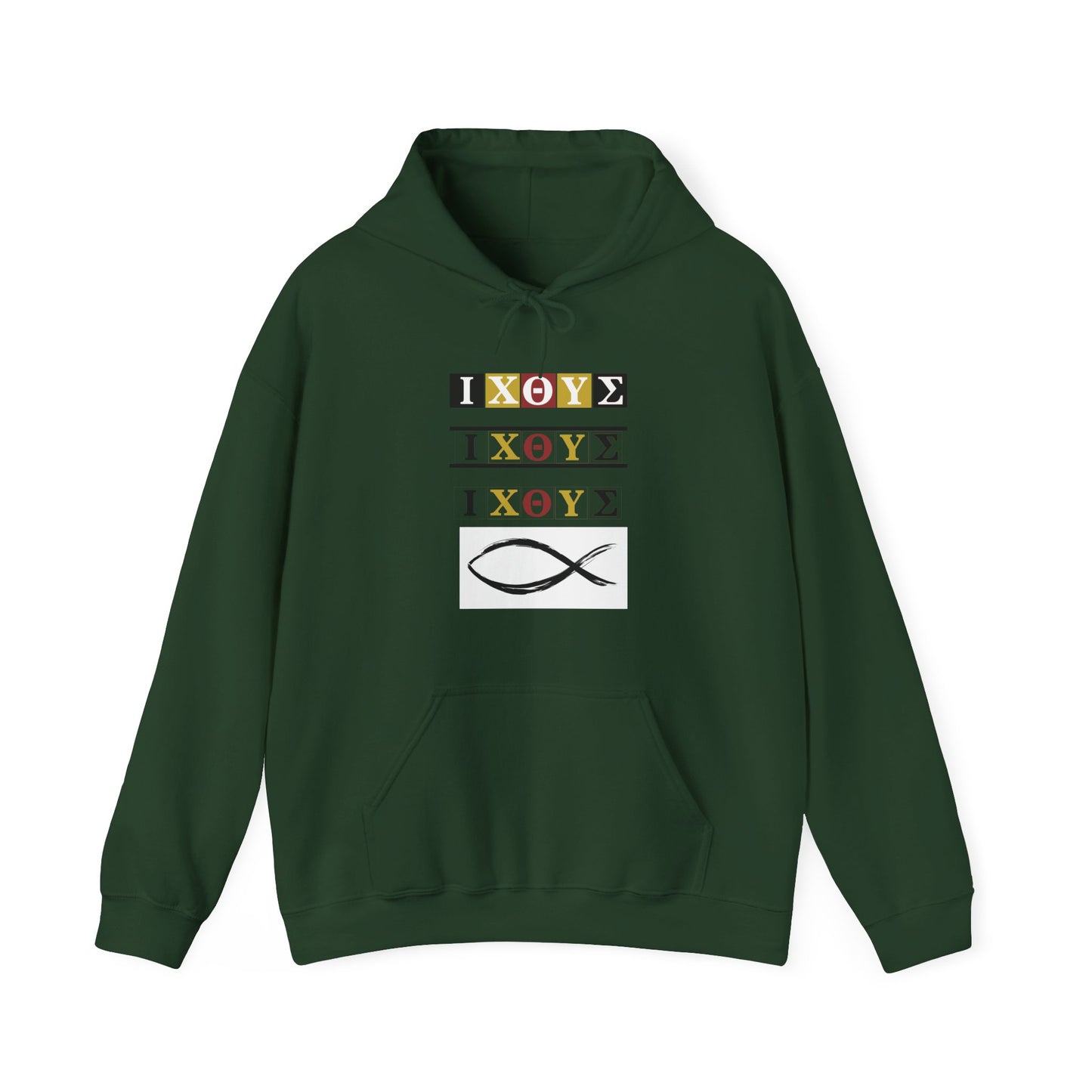 3 IXO DBA KTHOLIK LETT Graphic Unisex Heavy Blend™ Hooded Sweatshirt - Casual Cozy Apparel