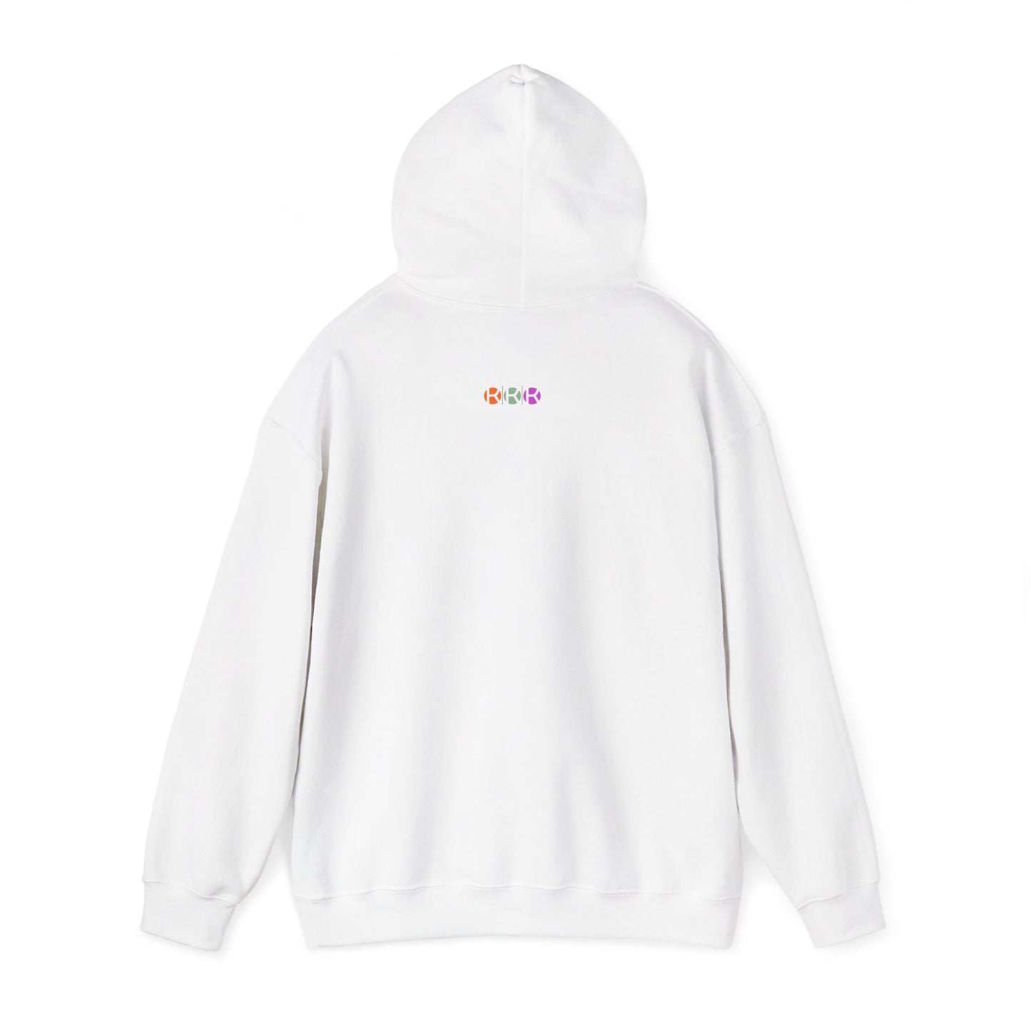 3 IXO DBA KTHOLIK LETT Graphic Unisex Heavy Blend™ Hooded Sweatshirt - Casual Cozy Apparel
