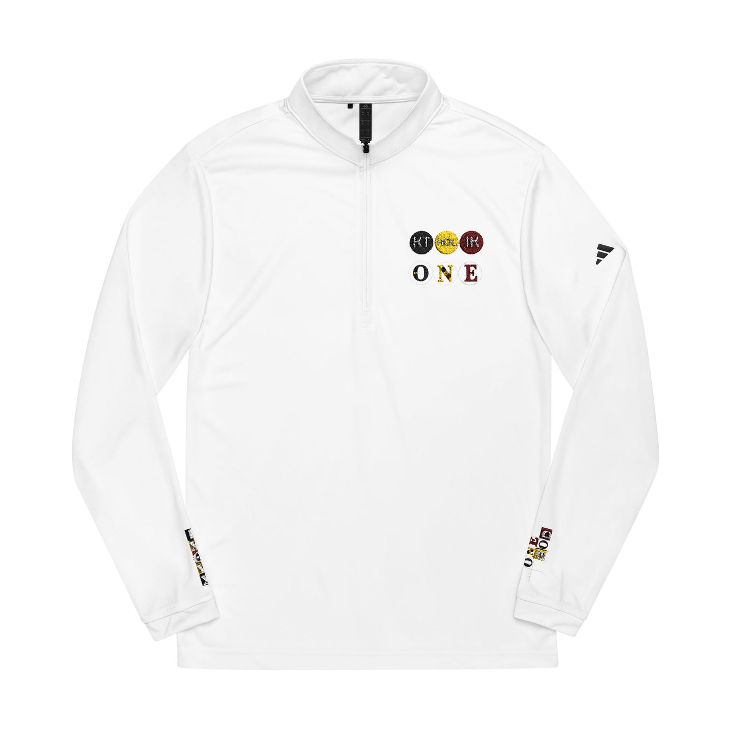 Adidas® Quarter-Zip Pullover - Stylish Athletic Wear, Fitness, Sports, Casual Wear, Embroidered Gift for Sports Lovers
