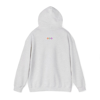 3 IXO DBA KTHOLIK LETT  Graphic Unisex Heavy Blend™ Hooded Sweatshirt - Casual Cozy Apparel